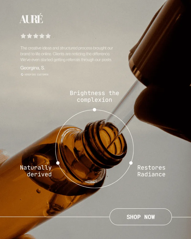 Skincare Advert