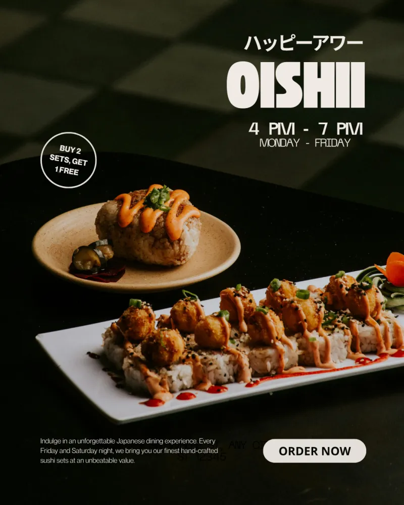 Sushi Advert